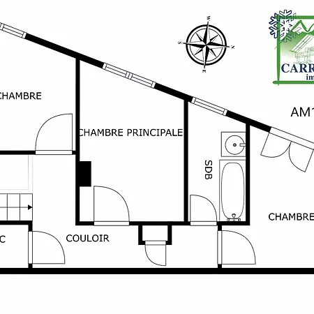 Am104 Duplex 8 Pers Centre Des Carroz Lejlighed